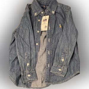 Boys Denim Polo
